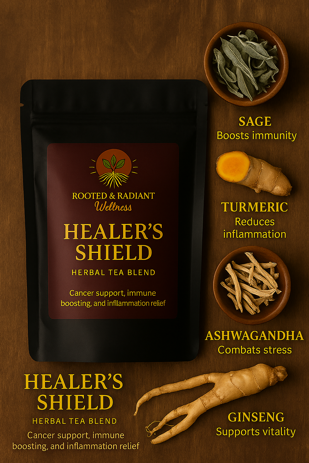 Healer’s Shield – Herbal Tea Blend