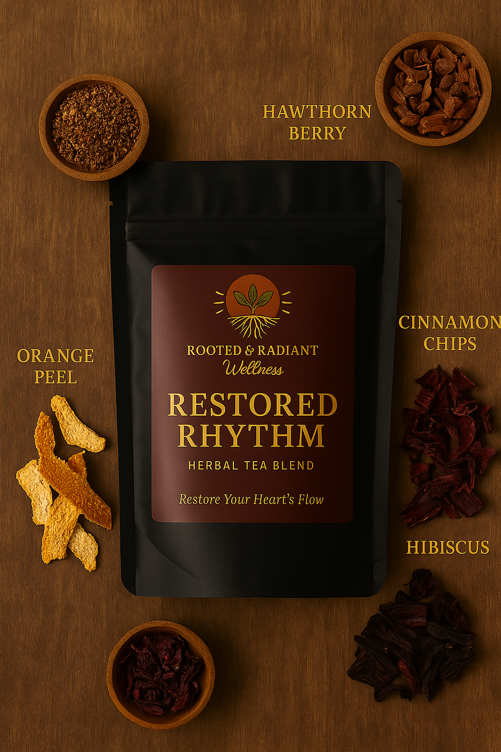 Restored Rhythm – Herbal Tea Blend
