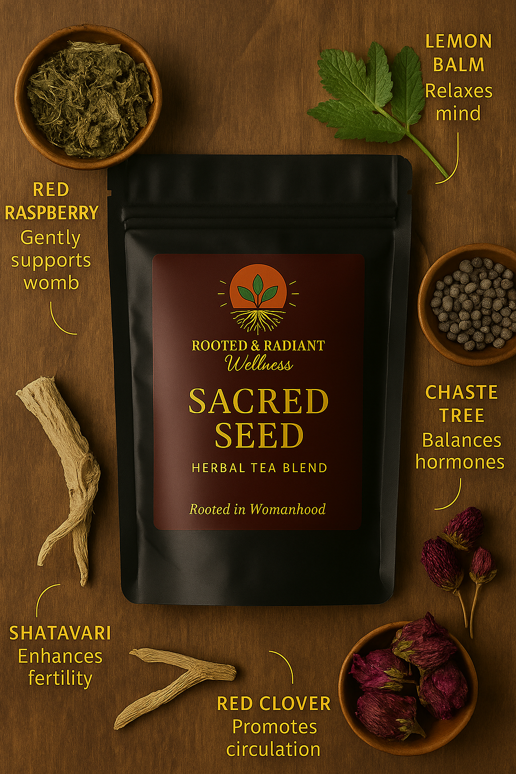 Sacred Seed – Herbal Tea Blend
