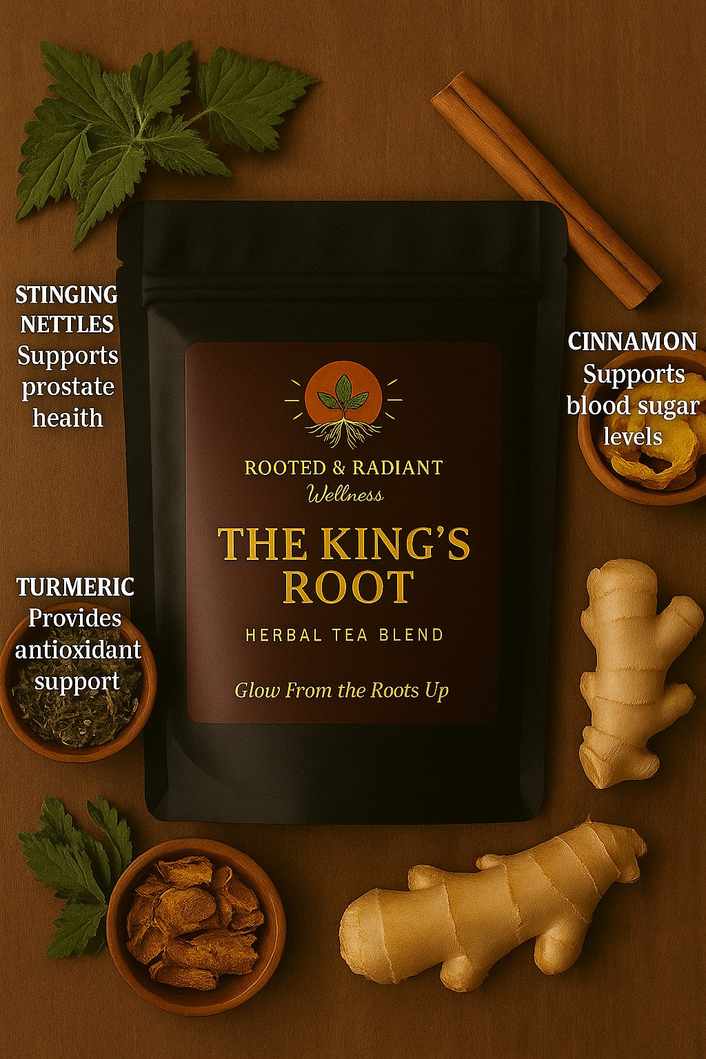 The King’s Root – Herbal Tea Blend
